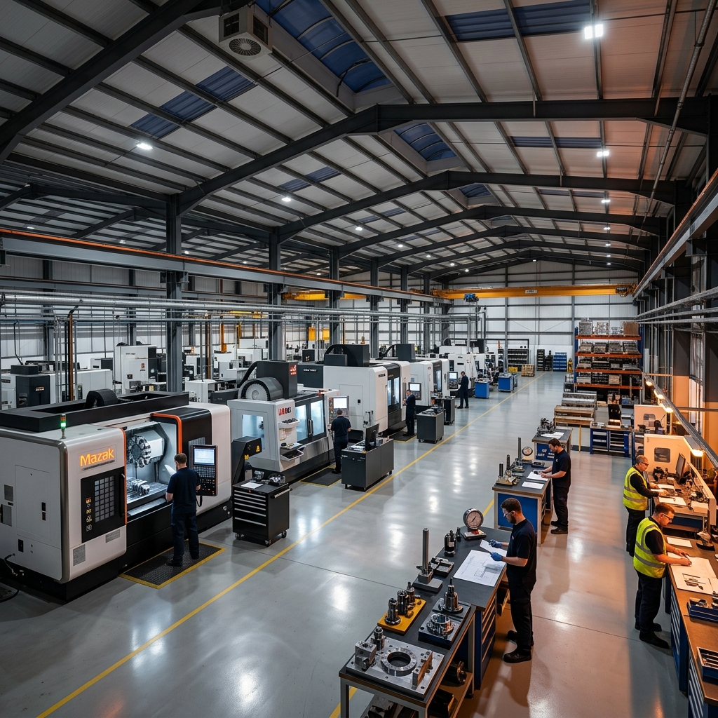 AVR Fasteners Industrial Production Floor
